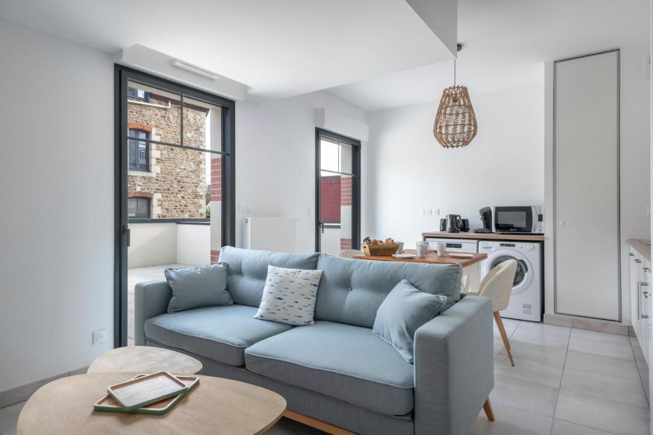 50M De La Plage, Bel Appartement Pour 4 플레뇌프-발-앙드레 외부 사진